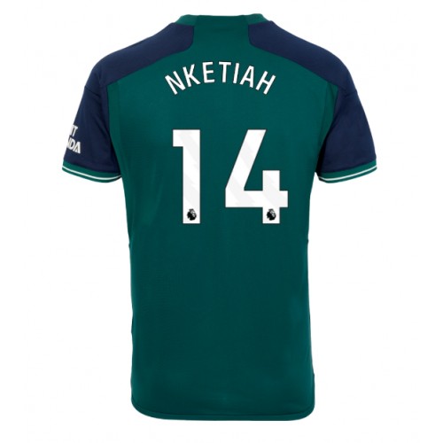 Arsenal Eddie Nketiah #14 Rezervni Dres 2023-24 Kratak Rukav